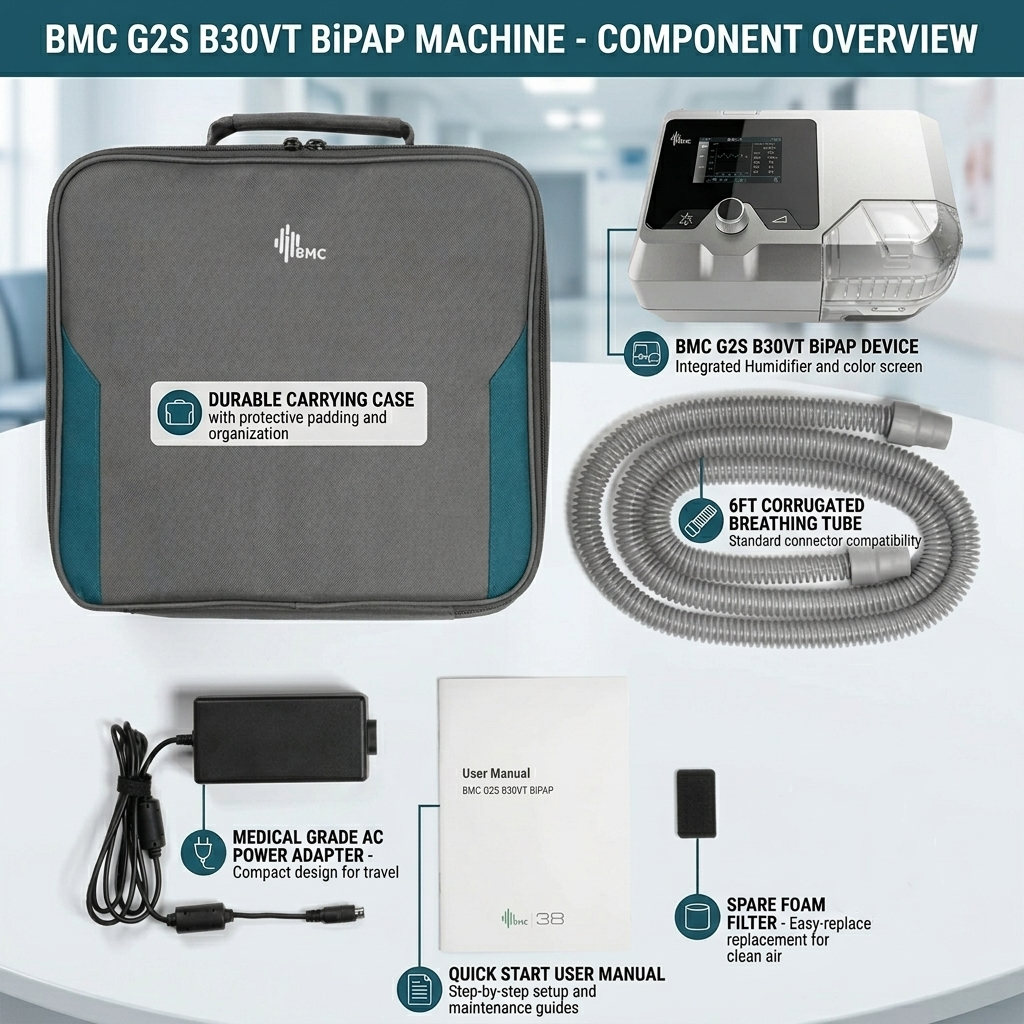 BMC G2S BiPAP Machine (G2S B30VT) thumbnail 4
